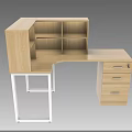 Light Wooden Single Bed With Underbed Storage Drawers Mattress And Gray Pillows