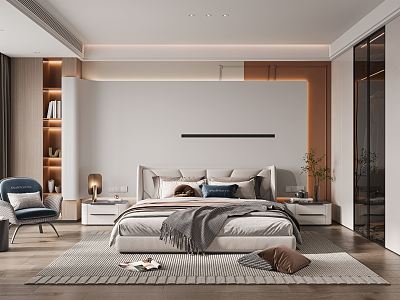 Modern Bedroom model