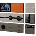 Intelligent switch panel 3d model