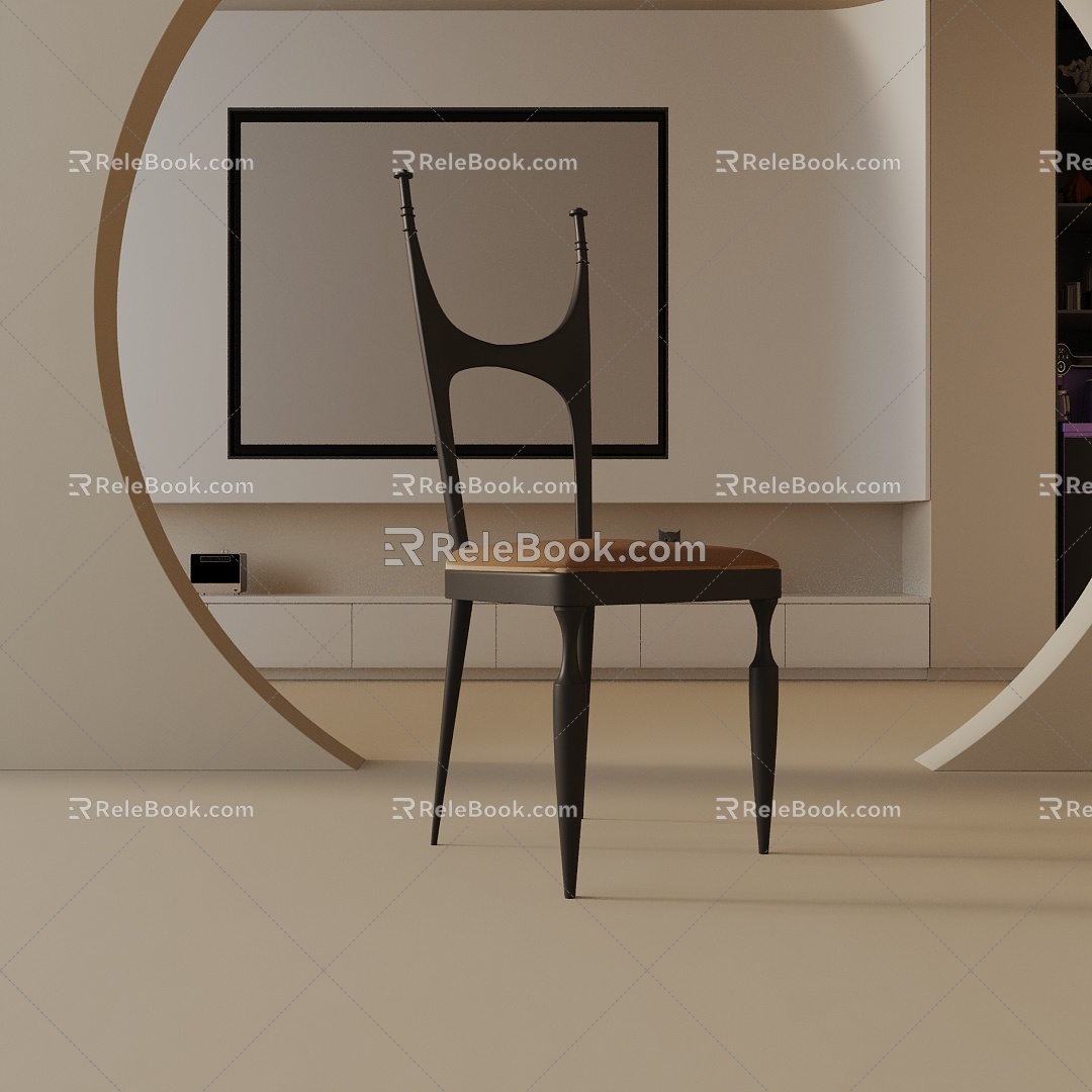 Modern Dining Chair 3d model