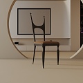 Modern Dining Chair 3d model