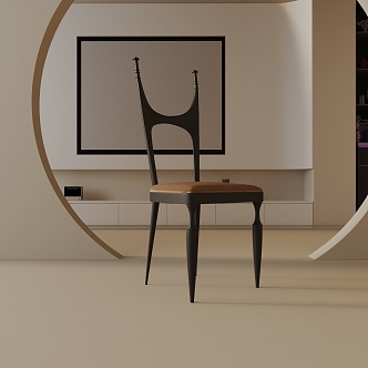 Modern Dining Chair 3d model