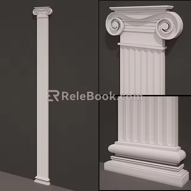 Roman Column 3d model