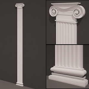 Roman Column 3d model