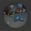 Game Environment Game Scene Fairy Tale Scene Fairy Tale Magic Scene Magic Item Fantasy Scene 3d model