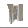 Curtains 3d model