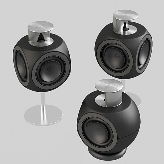 Sound speaker music player loudspeaker smart sound 3d model