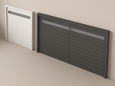 Garage door rolling shutter door rolling gate warehouse door rolling door shop door security door security door 3d model