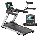 Home Gym Fitness Equipment Treadmill with Digital Display and Modern Design