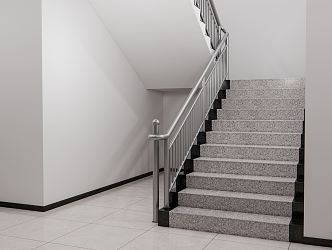 Modern Stairs 3d model