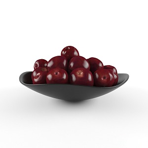 fruit plum 3d model