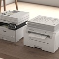 Modern Printers 3d model