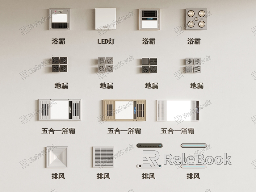 Yuba floor drain led lamp model