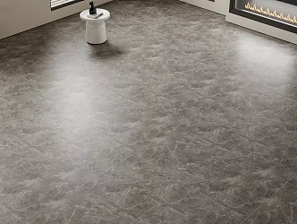 light gray light tile marble floor tile 3d model