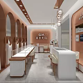 GIA South African Diamond Jewelry Store With Marble Facade And Elegant Display Lighting