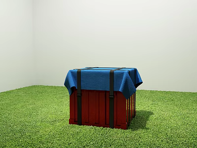 Modern Box Airdrop Box 3d model Modern Box Airdrop Box 3d model