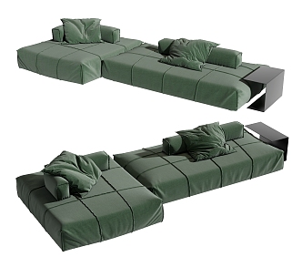 Baxter Multiplayer Sofa 3d model