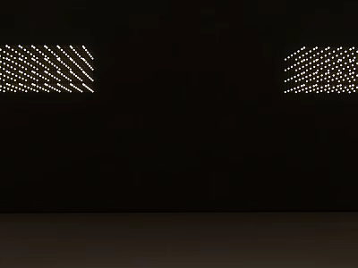 Modern Chandelier Gestars Array Chandelier 3d model