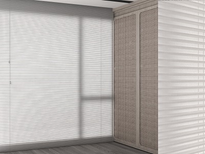 Modern venetian blinds model