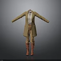 Woman Wearing Beige Trench Coat White Shirt Brown Pants And Red Boots