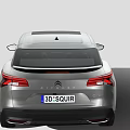 Silver Modern SUV With Sleek Body Design And Alloy Wheels