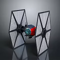 modern satellite artificial satellite 3d model
