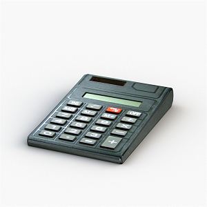 Modern Calculator 3d model