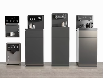 Modern water dispenser water purifier water dispenser 3d model