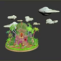 Game Environment Game Scene Fairy Tale Scene Fairy Tale Magic Scene Magic Item Fantasy Scene 3d model