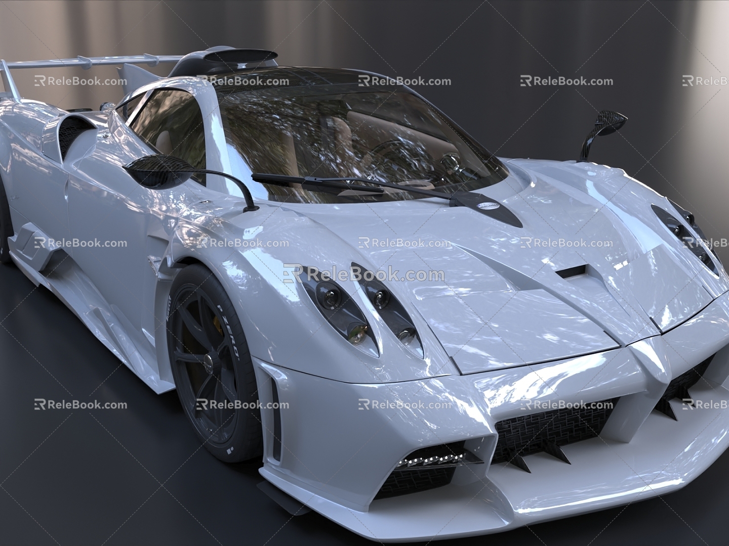 Pagani Super Run Pagani sports car Car Super sports car 3d model