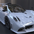 Pagani Super Run Pagani sports car Car Super sports car 3d model