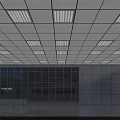 Modern High Rise Office Building With Glass Curtain Wall And Spacious Plaza