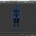 Alien Mutants Alien Mecha Sci-fi Star Armor Low Face Number Low Model Simple Model Game Sub-era Film and Television Level Super Realism 3d model