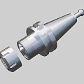 CNC Milling Tools 3d model