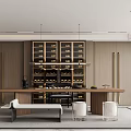 Modern Living Dining Room Interior With White Sofas And Wooden Walls