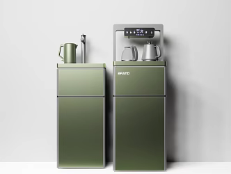 modern water dispenser 3d model