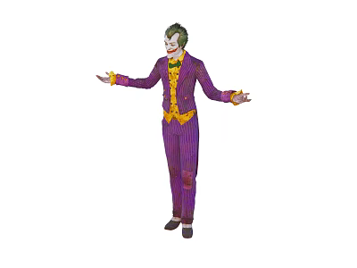 Modern game character clown 3d model Modern game character clown 3d model