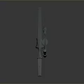 Crossbow Mechanical Crossbow Shift Bow and Arrow Shoot Far Equipment Weapons High-tech Crossbow 3d model