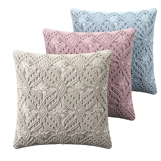 Modern Pillow Fabric Pillow 3d model