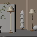 Decorative Lanterns in Various Designs with Bamboo Woven Patterns Warm Light and Bamboo Leaves