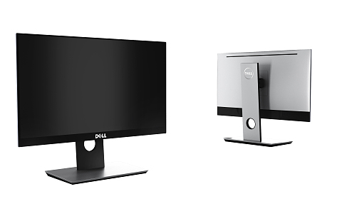 Modern Monitors Dell Monitors 3d model