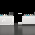 Display cabinet device cabinet display board product cabinet beautiful Chen equipment 3d model