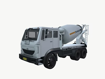 Modern Concrete Mixer Truck Modern Realistic Vehicle Vehicle Vehicle Concrete Mixer Truck 3d model