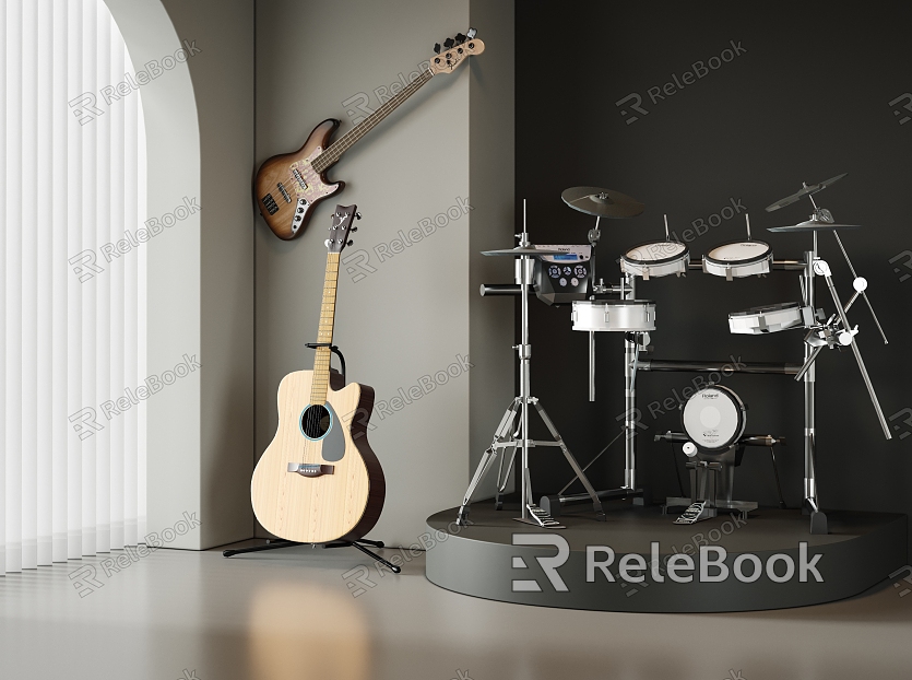 Guitar Drums model