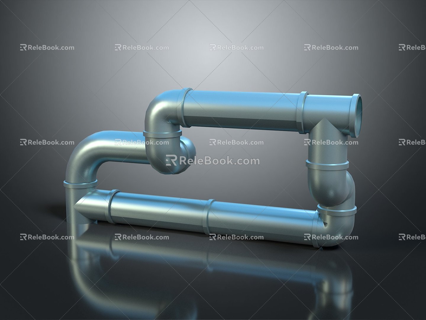 Pipe water pipe valve iron pipe fitting flange tee joint pipe water pipe valve model