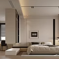 Modern Kids Bedroom With Minimalist Design And Storage