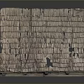 Old Damaged Wooden Shingle Roof With Holes And Weathered Surface