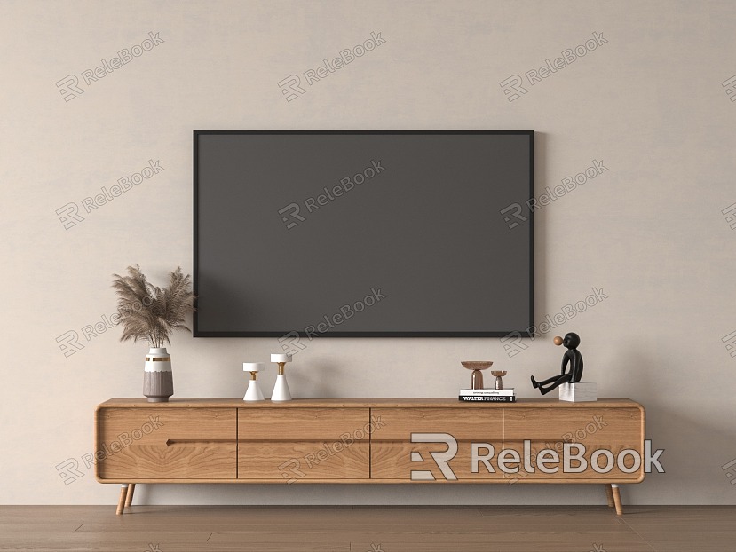 Nordic TV cabinet model