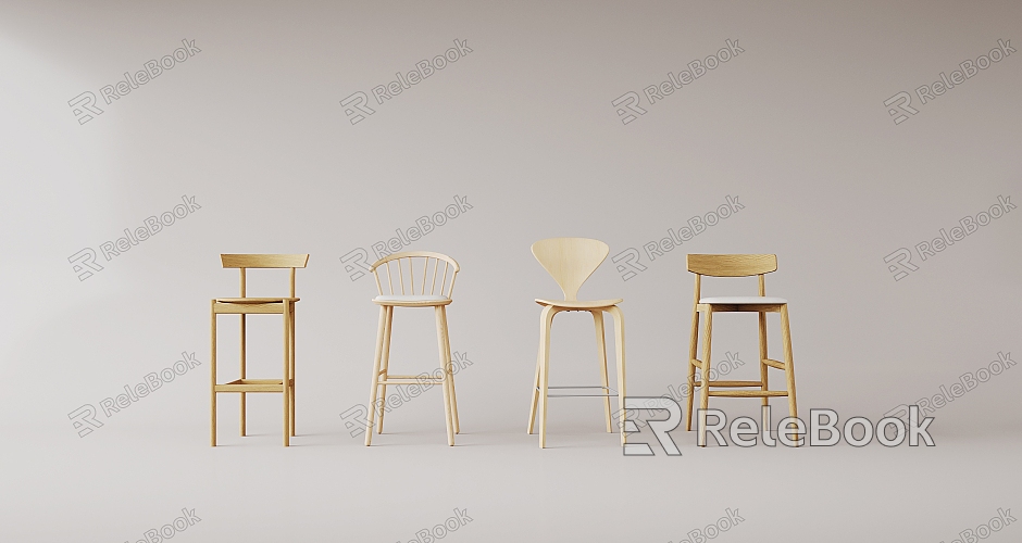 Nordic Bar Chair model