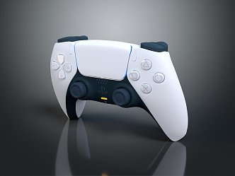 Modern Gamepad Wireless Gamepad Game Console Accessories Handle 3d model